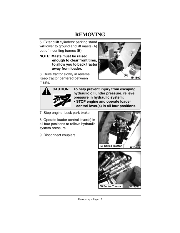 John Deere 60, 70 & 70A Loaders Operator's Manual (OMM120877) - Image 2