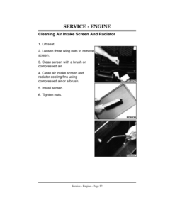 Alternative view of John Deere F925 (130271-), F935 (131201-) Front Mower Operator's Manual (OMM121351)