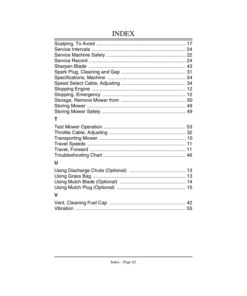 Alternative view of John Deere 14SX Rotary Mower Operator's Manual (OMM121609)