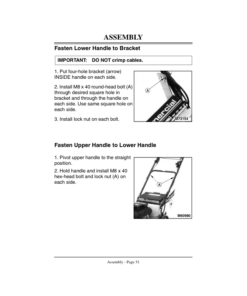Alternative view of John Deere 14SX Rotary Mowers (140001-) Operator's Manual (OMM121613)