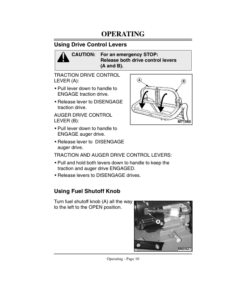 Alternative view of John Deere TRS22 Walk-Behind Snowblowers (140001-) Operator's Manual (OMM122054)
