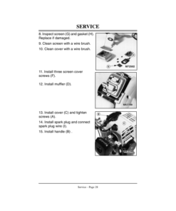 Alternative view of John Deere 21C, 21S Cutter Trimmers (Subs with OMM122063) Operator's Manual (OMM122057)