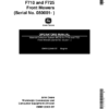 John Deere Material Collection System for F710, F725 Front Mowers (050001-) Operator's Manual (OMM122905)