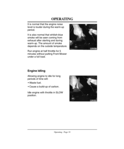 Alternative view of John Deere F925, F935 Front Mower (140001-) Operator's Manual (OMM122961)