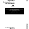 John Deere 60-In. Tractor-Mount Mower Operator's Manual (OMM123182)