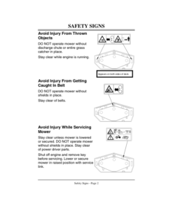 Alternative view of John Deere 60-In. Tractor-Mount Mower Operator's Manual (OMM123182)