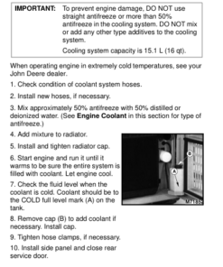 Alternative view of John Deere 8875 Skid Steers Operator's Manuals (OMM123217)
