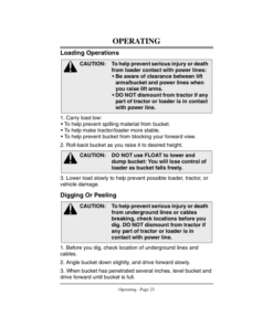 Alternative view of John Deere 60, 70 & 70A Loaders Operator's Manual (OMM123631)
