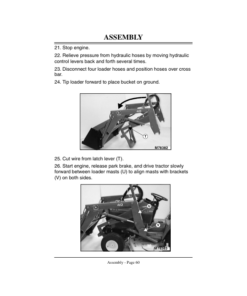 Alternative view of John Deere 40 Loaders Operator's Manual (OMM123903)