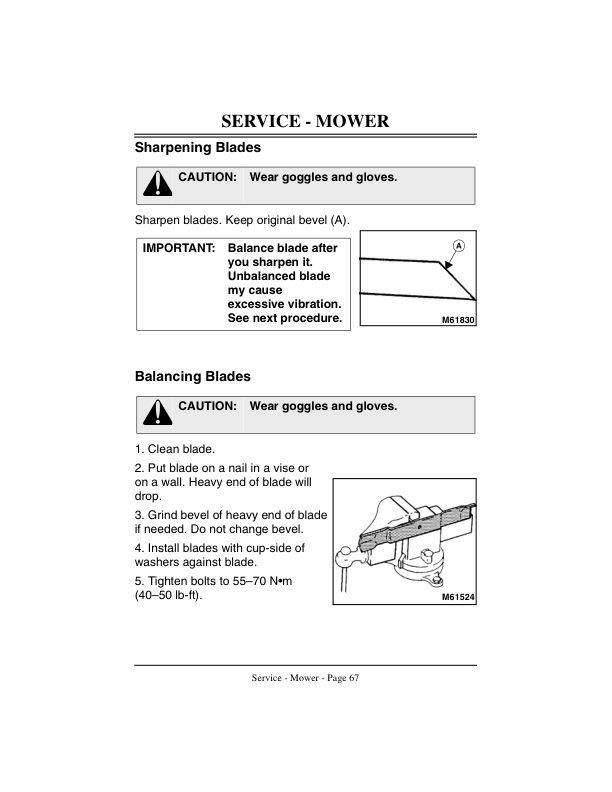John Deere 38, 48, 54-Inch Commercial Walk-Behind Rotary Mower (050001-) Operator's Manual (OMM124224) - Image 3