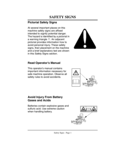 Alternative view of John Deere F925, 935 Front Mower (150001-) Operator's Manual (OMM124510)