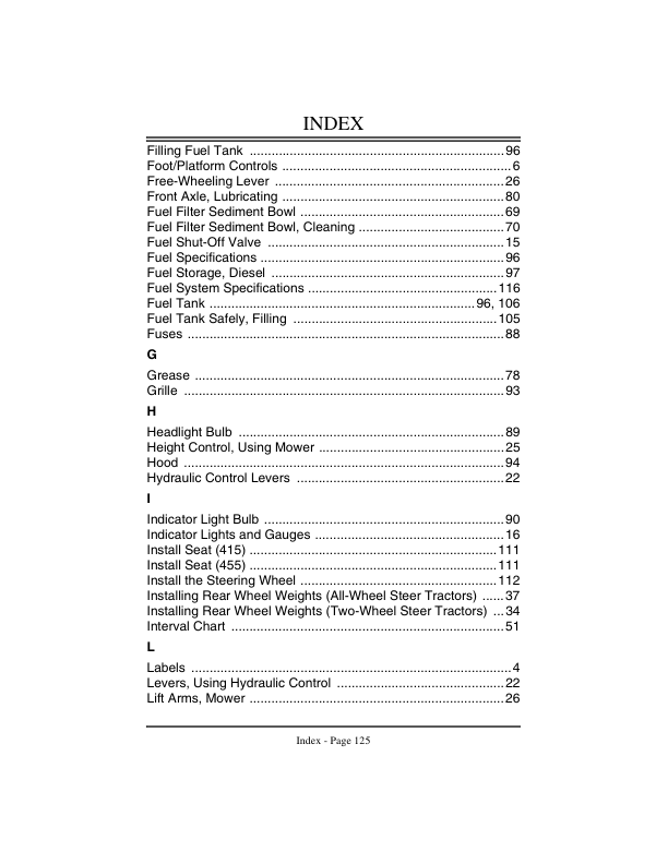 John Deere 415, 455 Lawn & Garden Tractor Operator's Manual (OMM124544) - Image 3