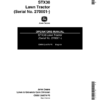 John Deere STX38 Lawn Tractor (270001-) Operator's Manual (OMM124679)