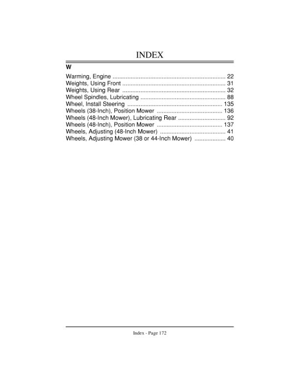 John Deere LX172, LX176, LX178, LX188 & LX173 Lawn Tractors Operator's Manual (OMM125726) - Image 2