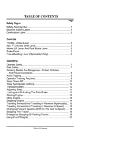 John Deere STX38 Lawn Tractor - Motorsports (Special Edition) Operator's Manual (OMM126761)