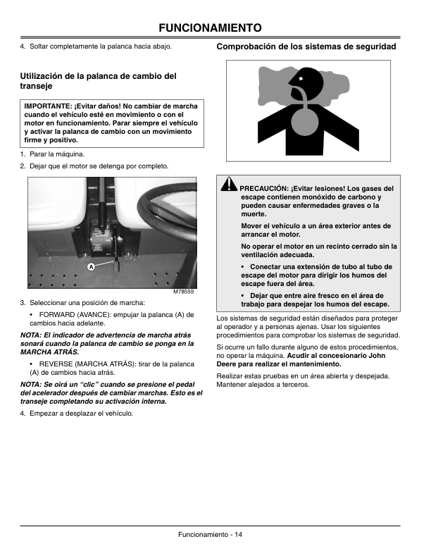 John Deere Turf Gator Utility Vehicle (001001-) Operator's Manual (OMM126764) - Image 3