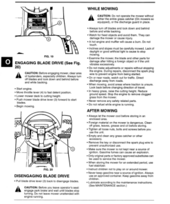 Alternative view of John Deere Sabre Lawn Tractor 38-Inch, 46-Inch Operator's Manual (OMM127282)