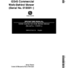 John Deere GS45 Walk-Behind Commercial Rotary Mower Operator's Manual (OMM127343)
