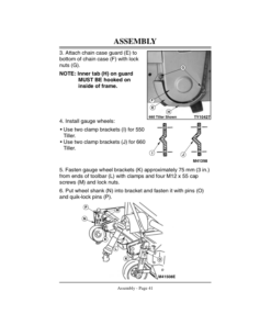 Alternative view of John Deere 550, 660 PTO Tillers (150001-) Operator's Manual (OMM128097)