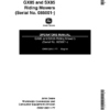 John Deere GX85 & SX85 Riding Mower Operator's Manual (OMM128511)