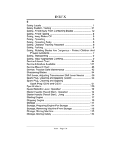 Alternative view of John Deere GS30, GS45, GS75 Walk-Behind Mowers (015001-) Operator's Manual (OMM128538)