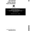 John Deere 4x2 & 6x4 Gator Utility Vehicle North America 4x2 (001000-039279), 6x4 (001000-039285) Operator's Manual (OMM128780)