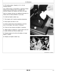 Alternative view of John Deere 4x2 & 6x4 Gator Utility Vehicle North America 4x2 (001000-039279), 6x4 (001000-039285) Operator's Manual (OMM128780)