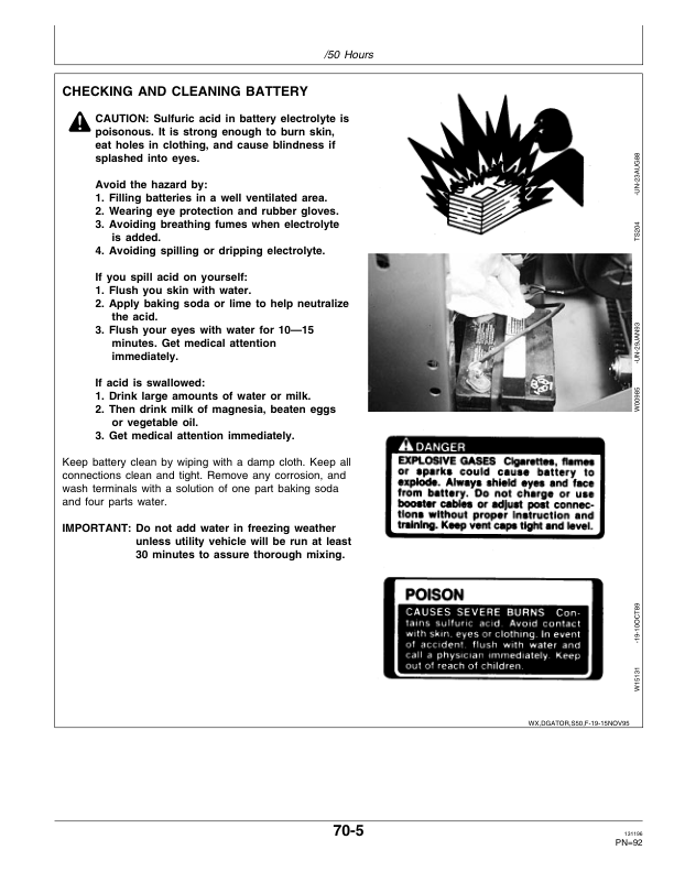 John Deere 6x4 Gator Utility Vehicle North America (001001-008790) Operator's Manual (OMM128787) - Image 3