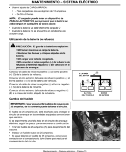 Alternative view of John Deere GS30, GS45, & GS75 Commercial Walk-Behind Mowers (020001-) Operator's Manual (OMM131756)