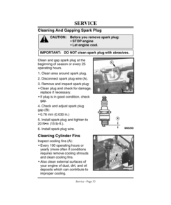 Alternative view of John Deere 524D, 826D Walk-Behind Snowblower (170001-) Operator's Manual (OMM133542)