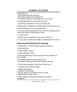 Alternative view of John Deere 1032D, 828D Walk-Behind Snowblower (170001-) Operator's Manual (OMM133548)