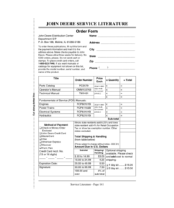Alternative view of John Deere GX85 & SX85 Riding Mowers Operator's Manual (OMM133763)