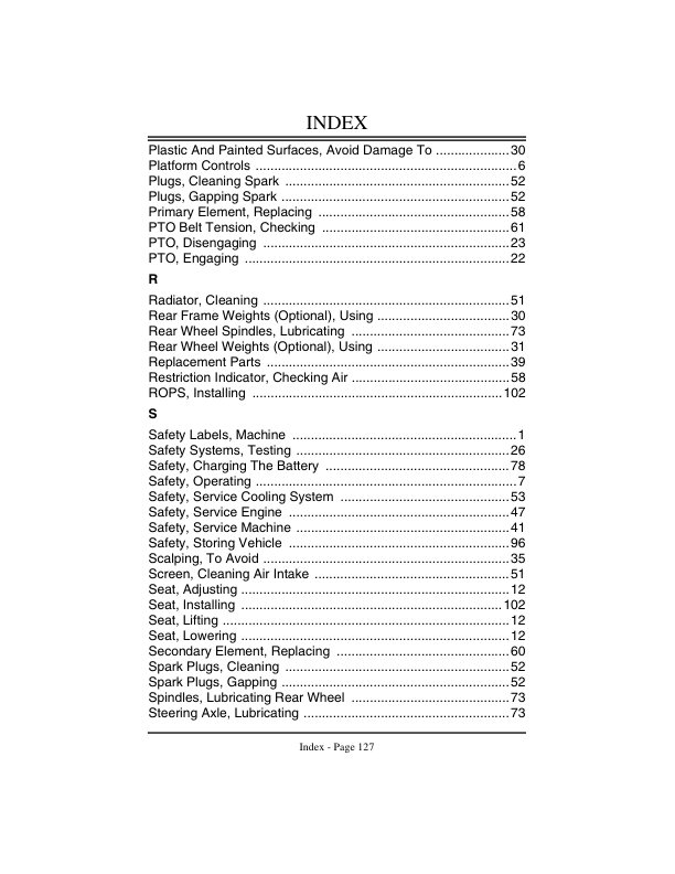 John Deere F911 Front Mower (150001-) Operator's Manual (OMM134123) - Image 2