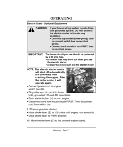 Alternative view of John Deere 820R Walk-Behind Tiller (010001-) Operator's Manual (OMM134173)
