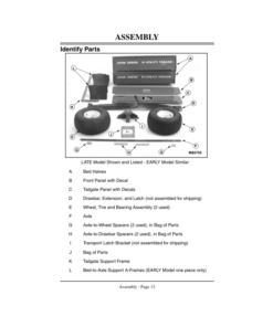 Alternative view of John Deere 21 Utility Trailer Operator's Manual (OMM134653)