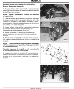 Alternative view of John Deere 54, 60-In. Mid-Mount Rotary Mower for 4100 CUT (010001-) Operator's Manual (OMM134748)