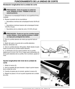 Alternative view of John Deere F725 Front Mowers (North American) Operator's Manual (OMM134807)