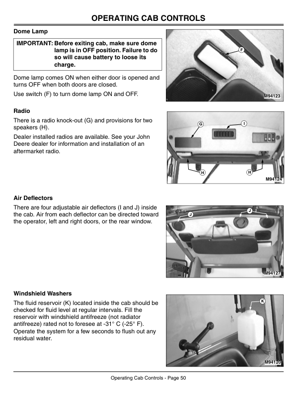 John Deere 4100 Compact Utility Tractor with Hydrostatic Transmission (110001-) Operator's Manual (OMM134994) - Image 3
