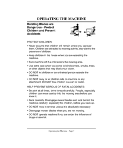 Alternative view of John Deere LT133, LT155 & LT166 Lawn Tractors North America (010001-045000) Operator's Manual (OMM135075)