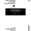 John Deere E-Gator Utility Vehicle Turf (001001-) Operator's Manual (OMM135735)