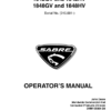 John Deere 1842GV, 1842HV, 1848GV & 1848HV Sabre Yard Tractor (010001-) Operator's Manual (OMM135884)
