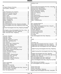 Alternative view of John Deere Gator Utility Vehicle Export Edition 4x2 (039280-068204), 6x4 (039289-068204) Operator's Manual (OMM136970)