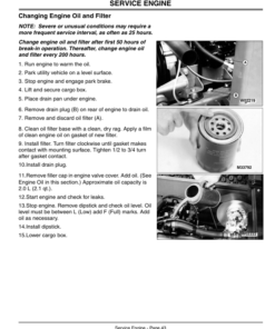 Alternative view of John Deere 6x4 Gator Utility Vehicle North America (008791-008806) Operator's Manual (OMM136975)