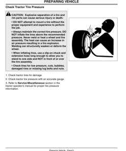 Alternative view of John Deere Rotary Broom for 4200, 4300, & 4400 Compact Utility Tractors Model 26 Operator's Manual (OMM137552)