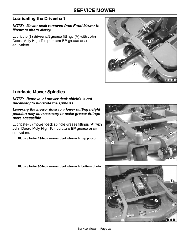 John Deere 48-, 54-, 60-In. Side Discharge Mowers for ZTRAK Front Mowers (010001-) Operator's Manual (OMM137692) - Image 3