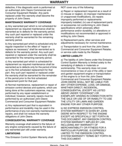 Alternative view of John Deere M653, M655, & M665 Mid-Mount ZTRAK (010001-) Operator's Manual (OMM138801)