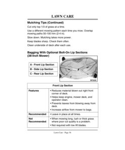 Alternative view of John Deere 38 Inch, 42C, 44-Inch Piranha, 48C, 54 Inch Mower Decks (010001-) Operator's Manual (OMM139172)
