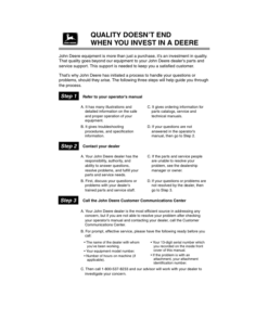 Alternative view of John Deere 47-In. Front Mount Snowblower for F900 Series, F1145 (070001-) Operator's Manual (OMM139678)