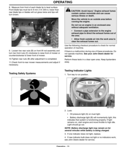 Alternative view of John Deere Scotts Garden Tractor GT2554 Operator's Manual (OMM139955)
