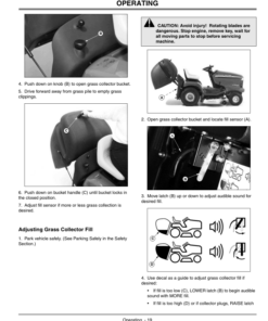 Alternative view of John Deere LTR166 Lawn Tractor (020001-) Operator's Manual (OMM140178)